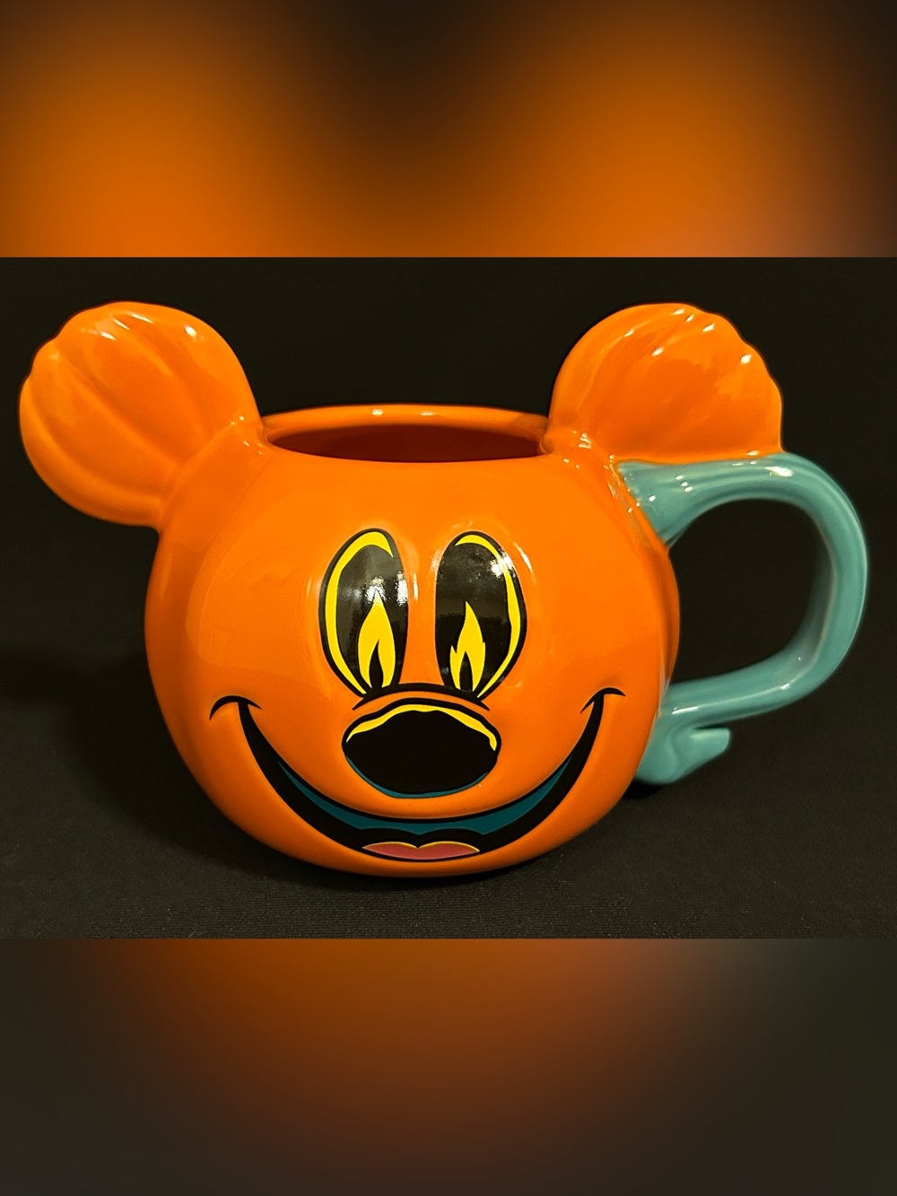 Disney Mickey Mouse Pumpkin Mug